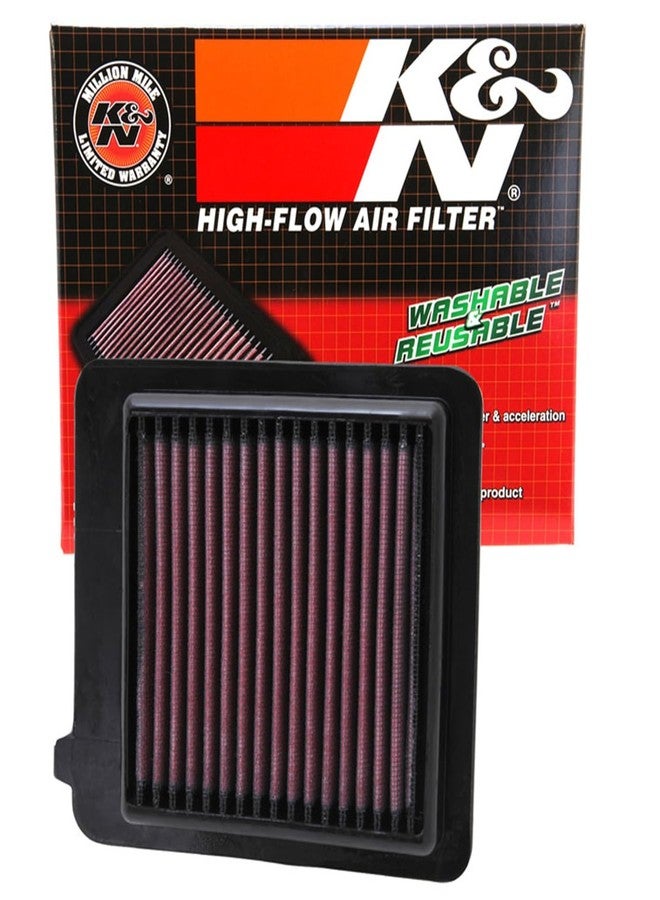 K&N Engine Air Filter: Reusable, Clean Every 75,000 Miles, Washable, Premium, Replacement Car Air Filter: Compatible with 2010-2016 HONDA CR-Z, 33-2459 - Image 1