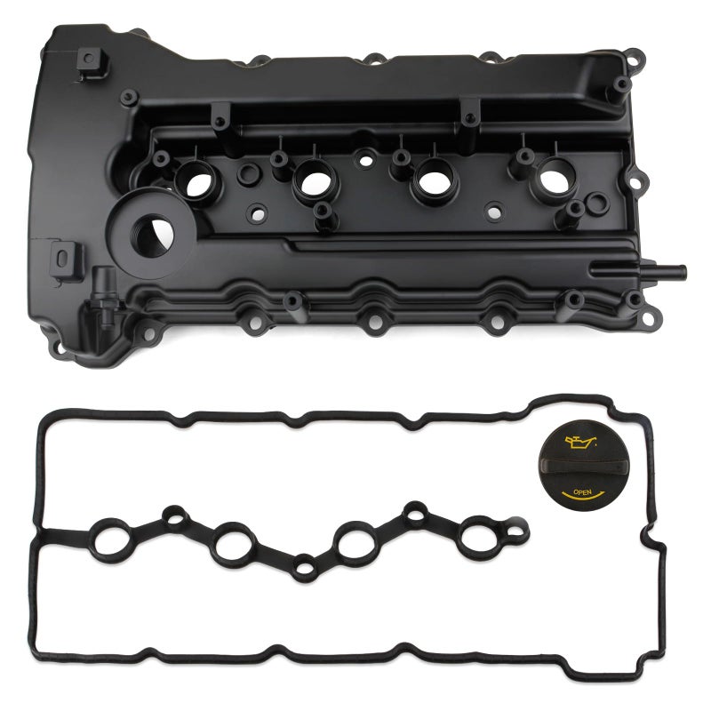 MILIPARTS Upgread Aluminimun Engine Valve Cover Compatible with 20102016 Hyundai Sonata Tucson Kia Forte Optima Rondo Sportage 20L 24L Replace 224102G100