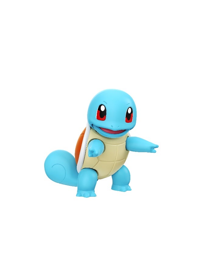 BLOKEES Pokémon Squirtle Toy Figure by Blokees | New Exploration Series Buildable Model Set | Cute Water Turtle Pokémon Action Toy for Boys & Girls | Perfect Birthday Gift & Room Decor for Pokémon Trainers Ages 3+ - Image 5