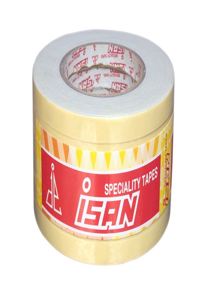 ISAN® Foam Tape Double Sided White 24mm (Approx 1") Width X 5 Meter Length (3 Pc. Set) for Crafting, Scrapbooking, Gift Wrapping, DIY projects etc. - Image 5