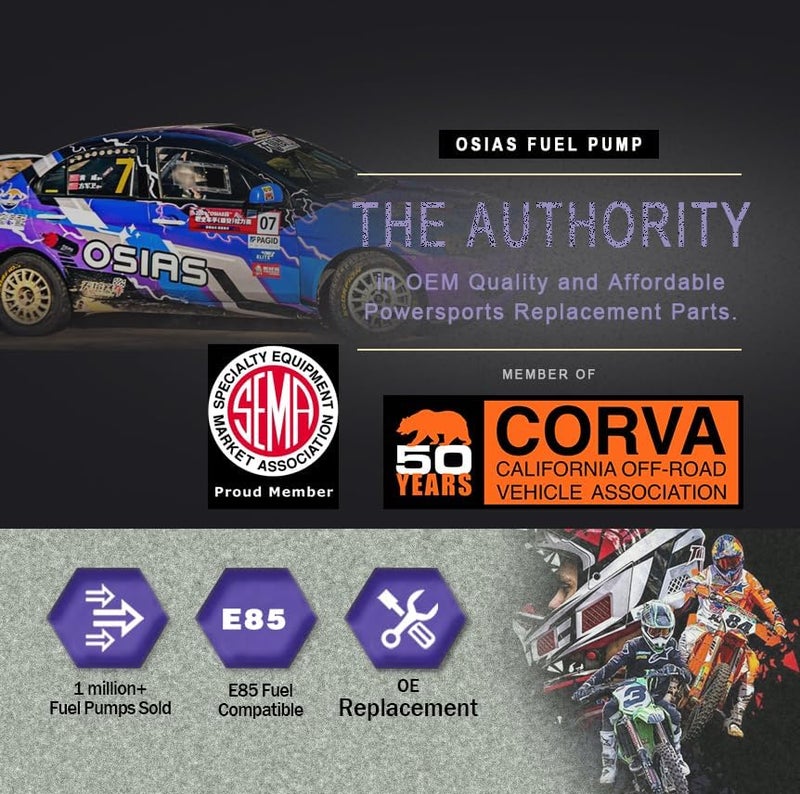 OSIAS In-Tank Fuel Pump Kit for GM TBI to LSx Engine Swap with Filter and Regulator - Image 2