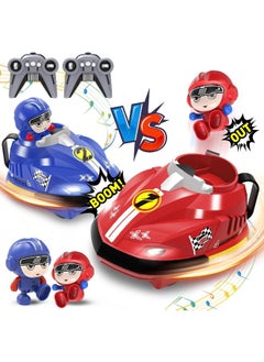 Moonmen Moonmen Pop Up Remote Control Collision Cars Set of 2  - Image 1
