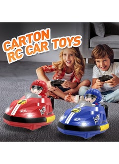 Moonmen Moonmen Pop Up Remote Control Collision Cars Set of 2  - Image 3