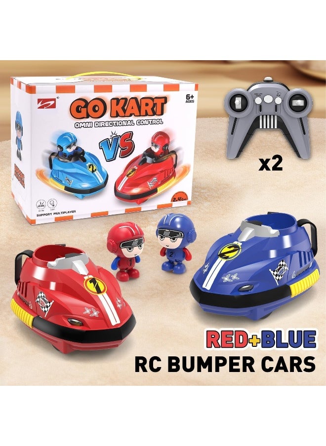 Moonmen - Moonmen Pop Up Remote Control Collision Cars Set of 2 - Image 1