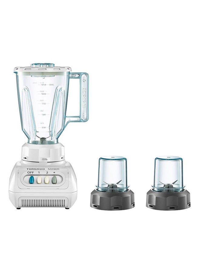 TORNADO Electric Blender 1.5 L 250 W MX900/2 White - Image 2