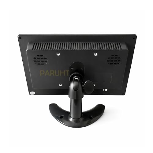 PARUHT 10.1 Inch TFT Color LCD Monitor Screen Display for CCTV, Rear View Vehicle, Photography with AV HDMI VGA DC Input, Black 10HDLCD - Image 2