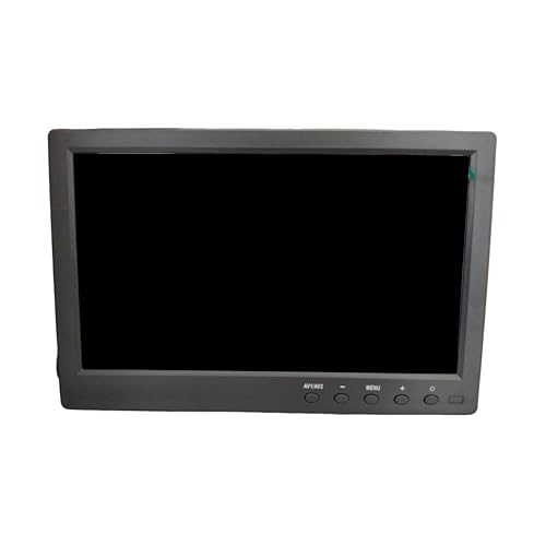 PARUHT 10.1 Inch TFT Color LCD Monitor Screen Display for CCTV, Rear View Vehicle, Photography with AV HDMI VGA DC Input, Black 10HDLCD - Image 4