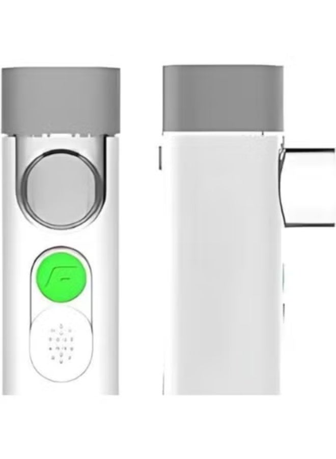 جهاز استنشاق (نيبولايزر) محمول وقابل لإعادة الشحن - معتمد بالكامل وهادئ | للأطفال والكبار | منفذ USB وتصميم مدمج | مثالي للمنزل والسفر - Image 1