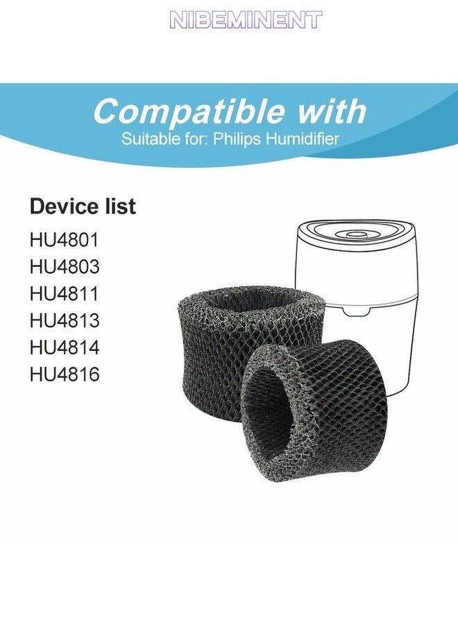 NIBEMINENT Humidifier Replacement Filters Compatible With Philips HU4102, FY2401, HU4801/4802/4803/4813 Series (1-Pack) - Water Filter Cartridge for Air Purification & Extended Machine Lifespan  - Image 4
