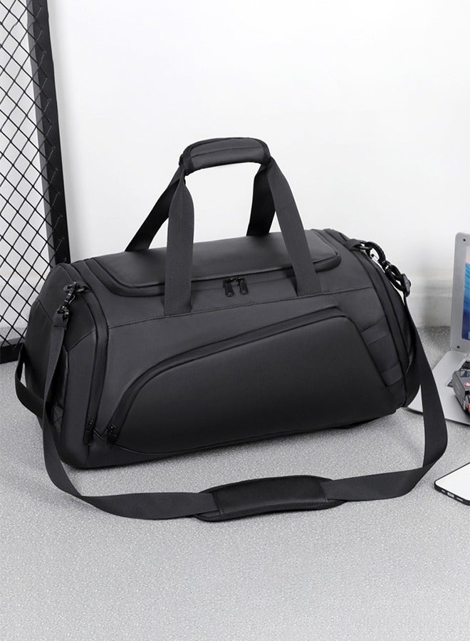 YELIN Waterproof Multifunctional Unisex Leisure Backpack with Shoe Compartment and Wet Dry Separation Multiple Carrying Options for Daily Outdoor Travel School - Image 5