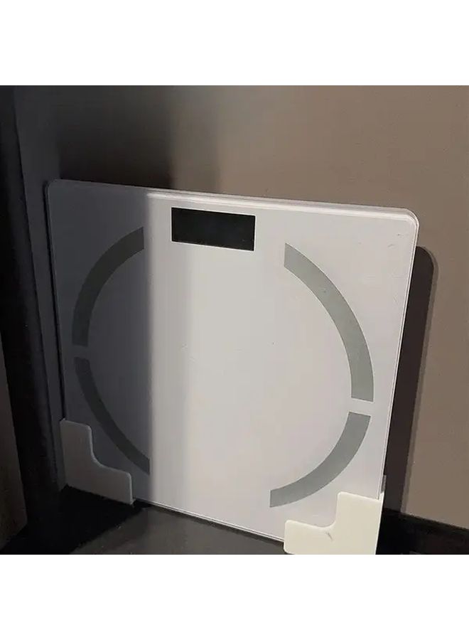 Black Wall Mount Bracket For Body Fat Scale Storage Holder 1 Pc - Image 4