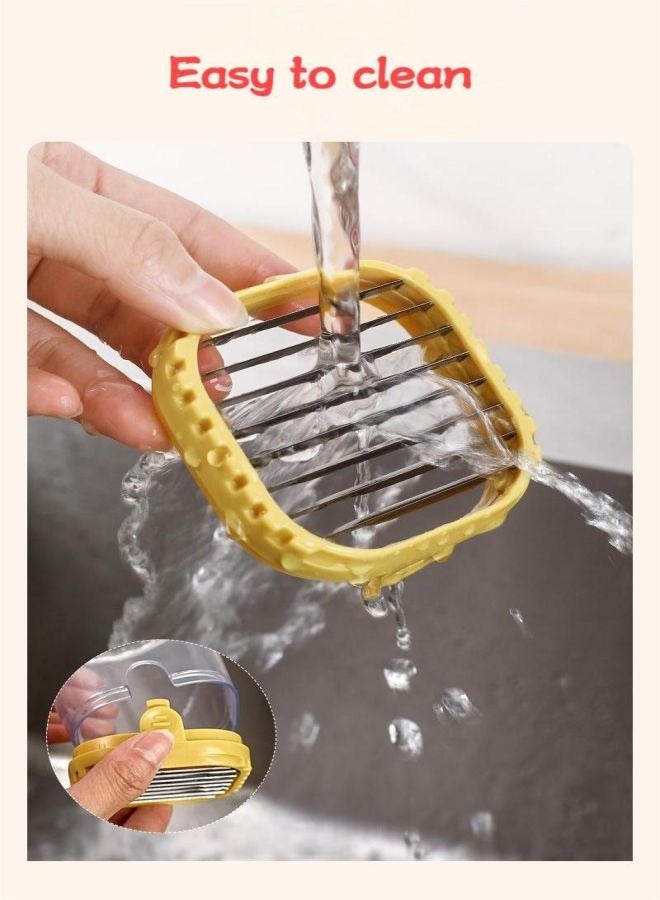 TCJ Fruit slicer Vegetable slicer Slices evenly Plate decoration Cake companions - Image 5