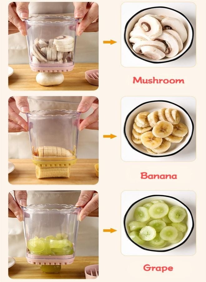 TCJ Fruit slicer Vegetable slicer Slices evenly Plate decoration Cake companions - Image 2