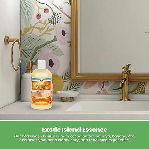 Best Shot Scentament Spa Seasonal Facial & Body Wash, Exotic Island, 16 oz - Image 5