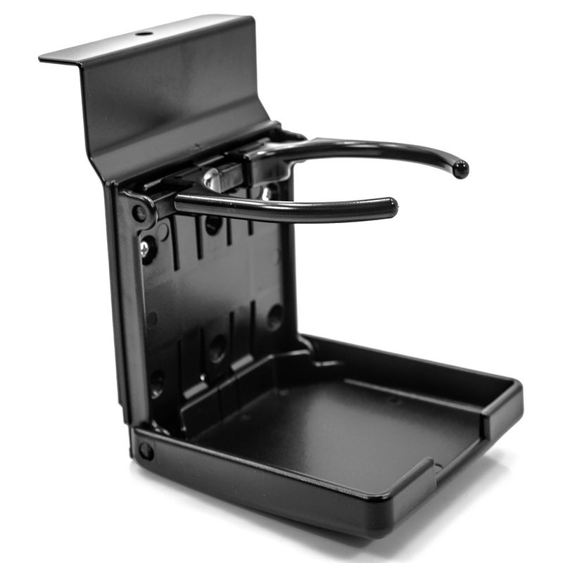 Pride Mobility Cup Holder Folding GoGo Scooter CStyle Molded Seat Armrest Black