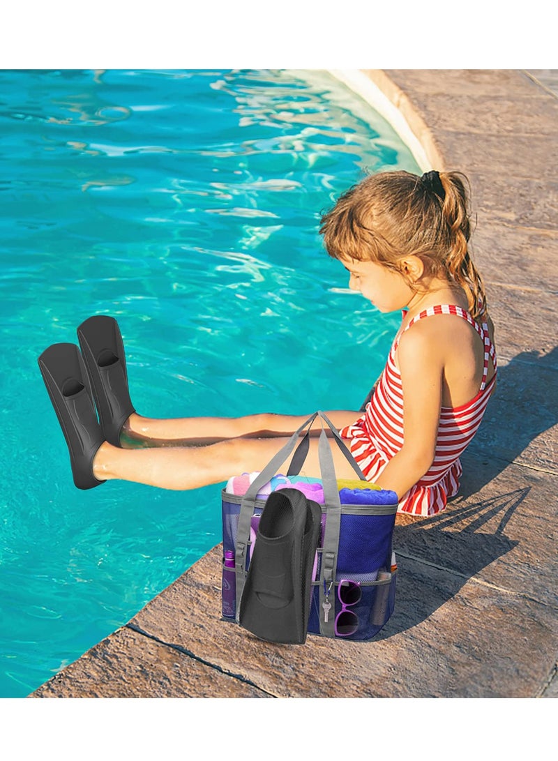 SYOSI Swim Fins Kids,Youth Flippers for Swimming,Training and Snorkeling Beginners, Size Suitable for Children, Girls, Boys - Image 5