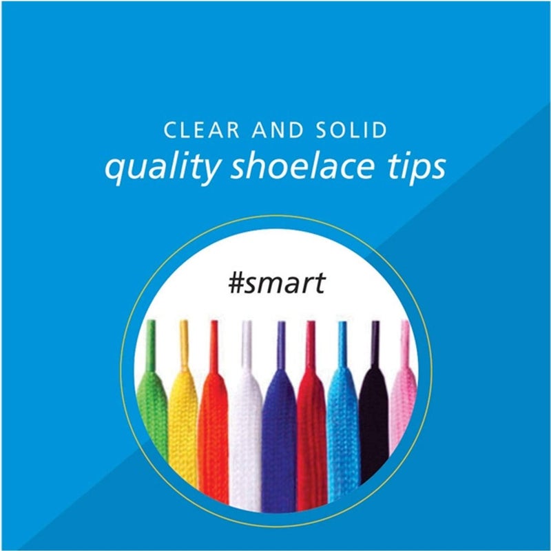 Lify Flat Shoelaces - 8MM (5/16" Inch) Wide - Shoe Laces for All Types Shoes & Sneakers- Vibrant Colors: - Set of 6 (150CM (59.05-Inch), White, Dark Grey, Red, Ocean Blue, Royal Blue & Hot Pink) - Image 3