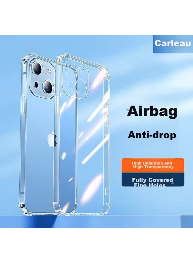 kelleia Kalaio Iphone 13 Case, Transparent Shockproof Tpu Airbag Soft Shell/protective Case For Iphone 13, 6.1 Inch - Image 1