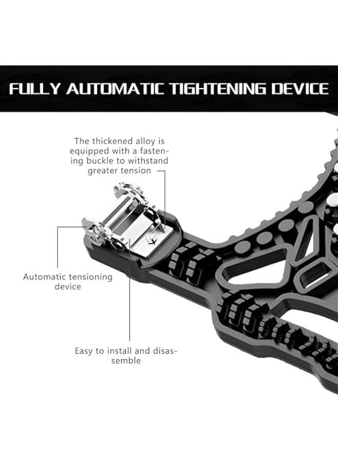 Generic TPU Snow Chains 6 Pack,Upgraded Tire Chains for Cars/Trucks/SUV/ATV,Emergency Anti Slip Tire Traction Chains for Tire Width 165-275mm…  - Image 4