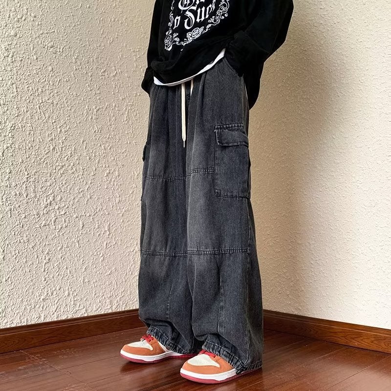 Unisex Casual Daily Denim Jeans - Image 4