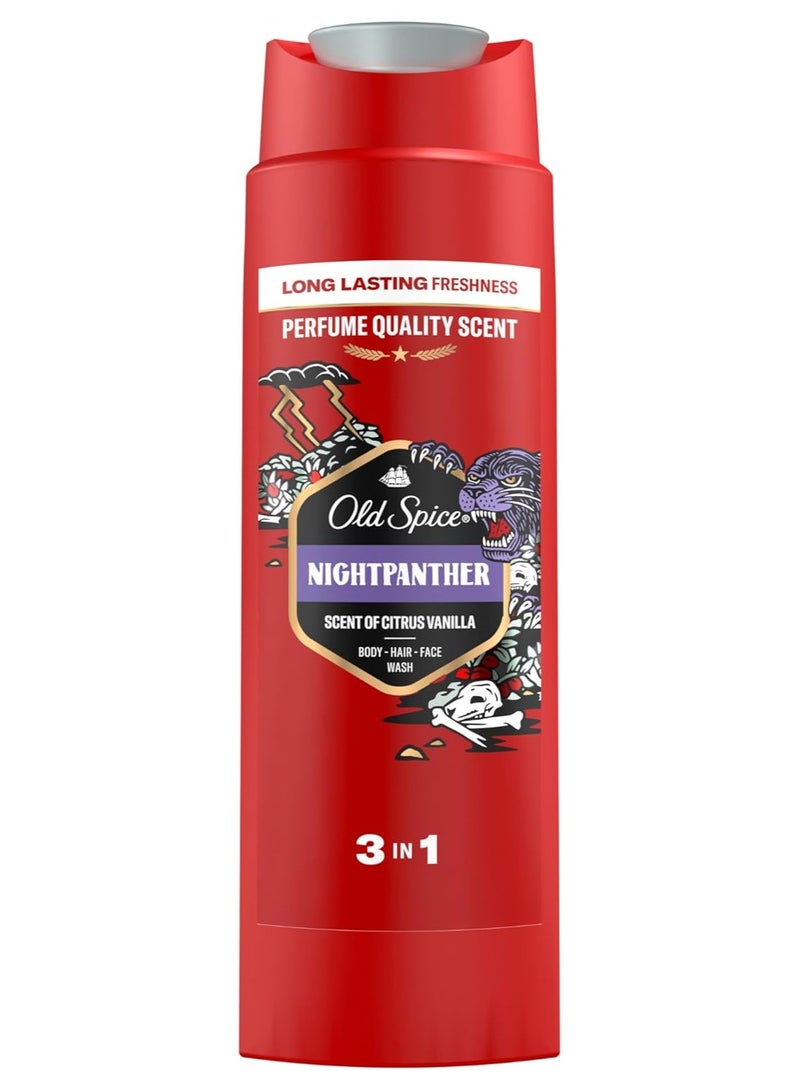 أولد سبايس نايت بانثر – جل استحمام 400 مل - Image 1