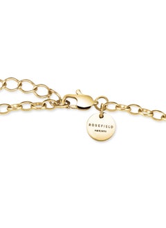 RoseField Rosefield Bow Link Studs Bracelet Gold - JBBSG-J899  - Image 3