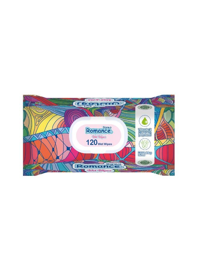 Romance 120 wet wipes