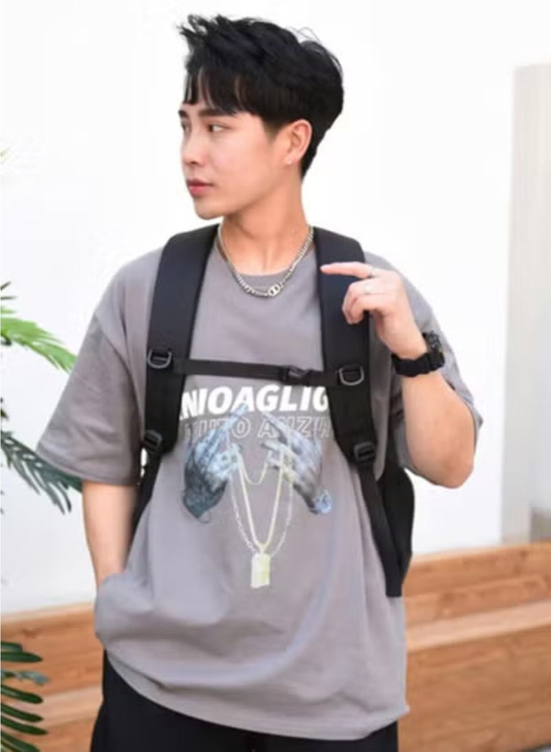 حقيبة ظهر كاجوال مزدوجة الكتف عالية الجودة مقاومة للماء بسعة كبيرة [20-36] لتر، إغلاق بسحاب وحزام قابل للتعديل وتحمل جيد للحمل من قماش أوكسيد مقاوم للتآكل ومتعدد الوظائف للسفر والكمبيوتر المحمول مقاس 15.6 بوصة والكلية والأمتعة والأنشطة الخارجية وحقيبة الظهر الرياضية 60*25*38 سم - Image 5