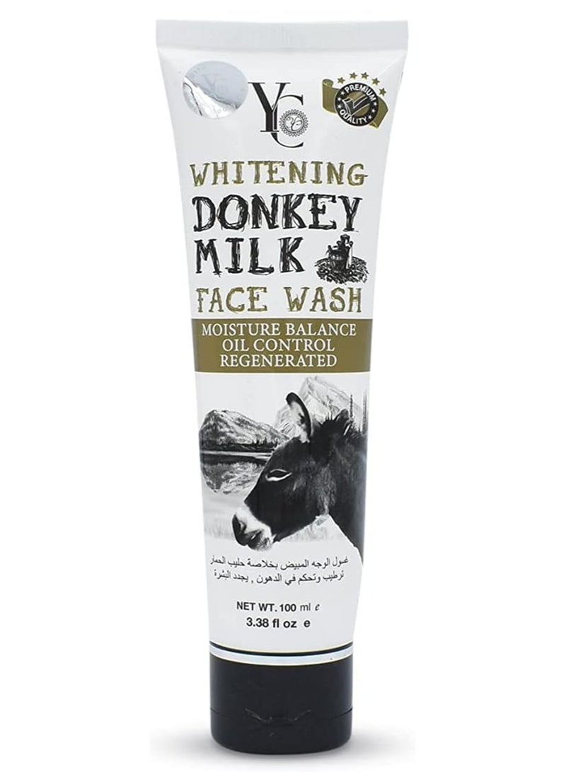 YC Whitening Donkey Milk Face Wash 100 ml
