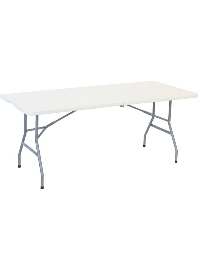 6ft (1.8m) Folding Heavy Duty Catering Trestle Table – Durable & Portable Party and Garden Table - Image 1