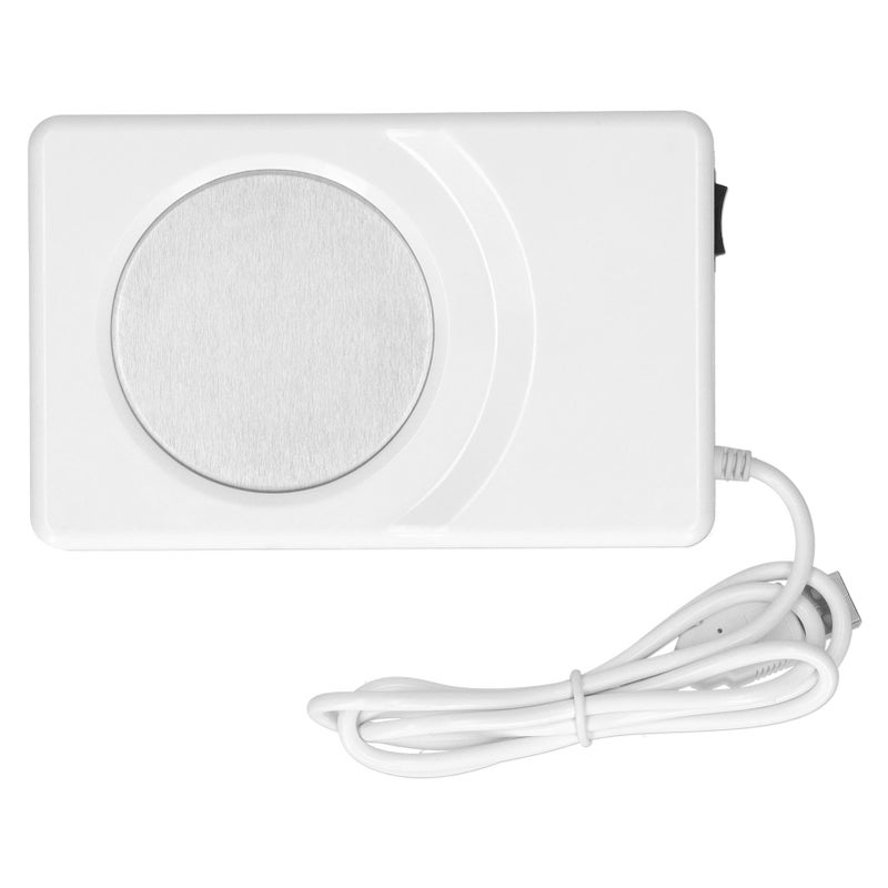 USB Heating Cooling Coaster Portable Cup Warmer Refrigeration Pad for Home Office Car Use - Image 1