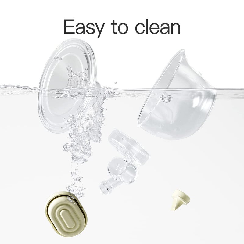 Phanpy Wearable Breast Pump Milk Collector Cup, New Cup Parts, Original Phanpy Breast Pump Replacement Accessories, 24 mm Flange and 20mm Insert Included, 15 oz / 420 ml, 2 Piece - Image 3