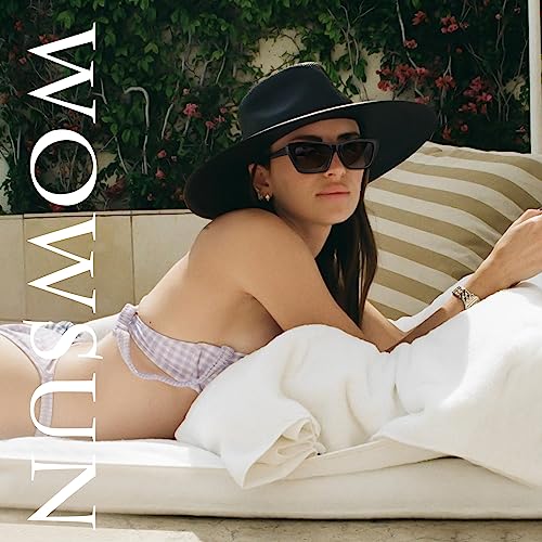 WOWSUN Narrow Small Vintage Polarized Cat Eye Sunglasses for Women - Image 2