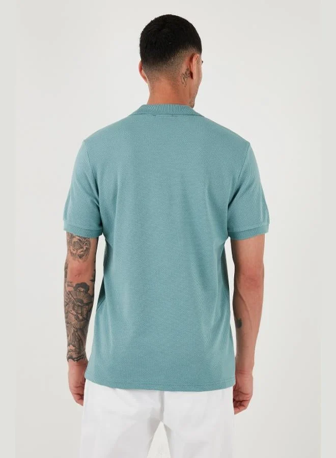 Buratti  Buratti Cotton Regular Fit Half Zipper 3-Pack Polo Collar T-Shirt Men's Polo Collar T-Shirt 5902915S3 for Men | Best Price UAE