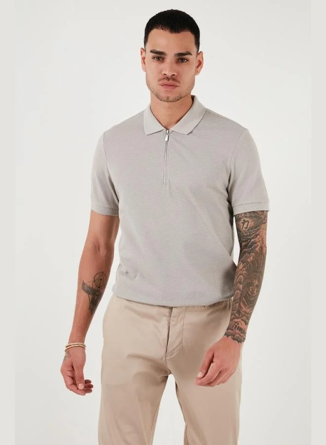 Buratti  Buratti Cotton Regular Fit Half Zipper 3-Pack Polo Collar T-Shirt Men's Polo Collar T-Shirt 5902915S3 for Men | Best Price UAE