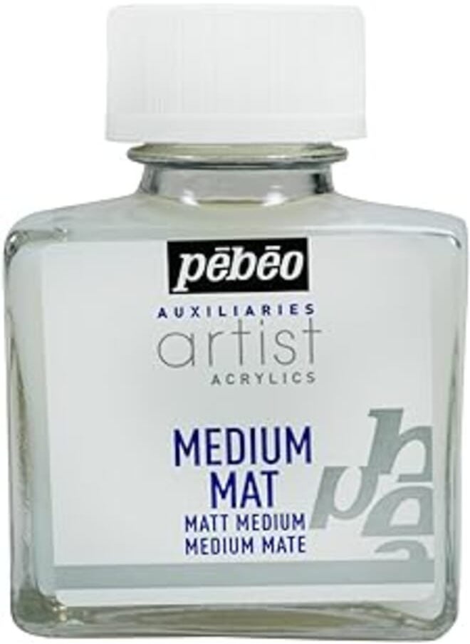 Pebeo Pebeo 75 ml Medium Matt, Transparent 