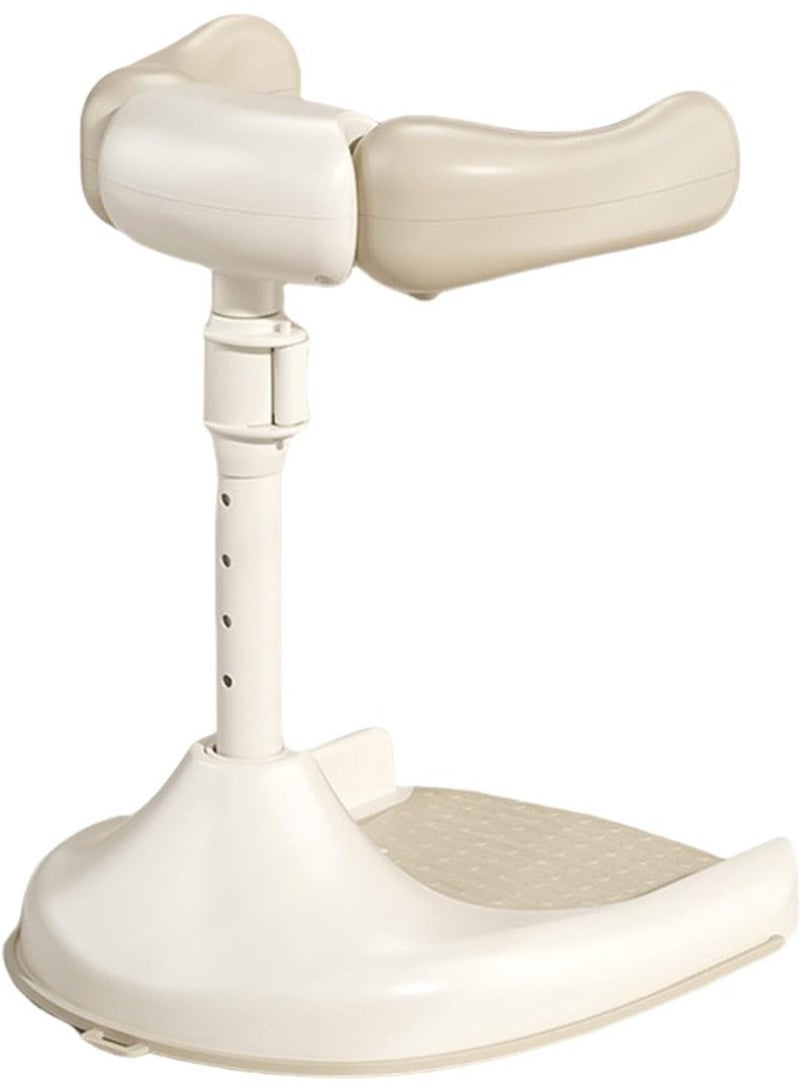 Adjustable Standing Baby Shower Stand - Safe & Portable Infant Bath Helper - Image 1