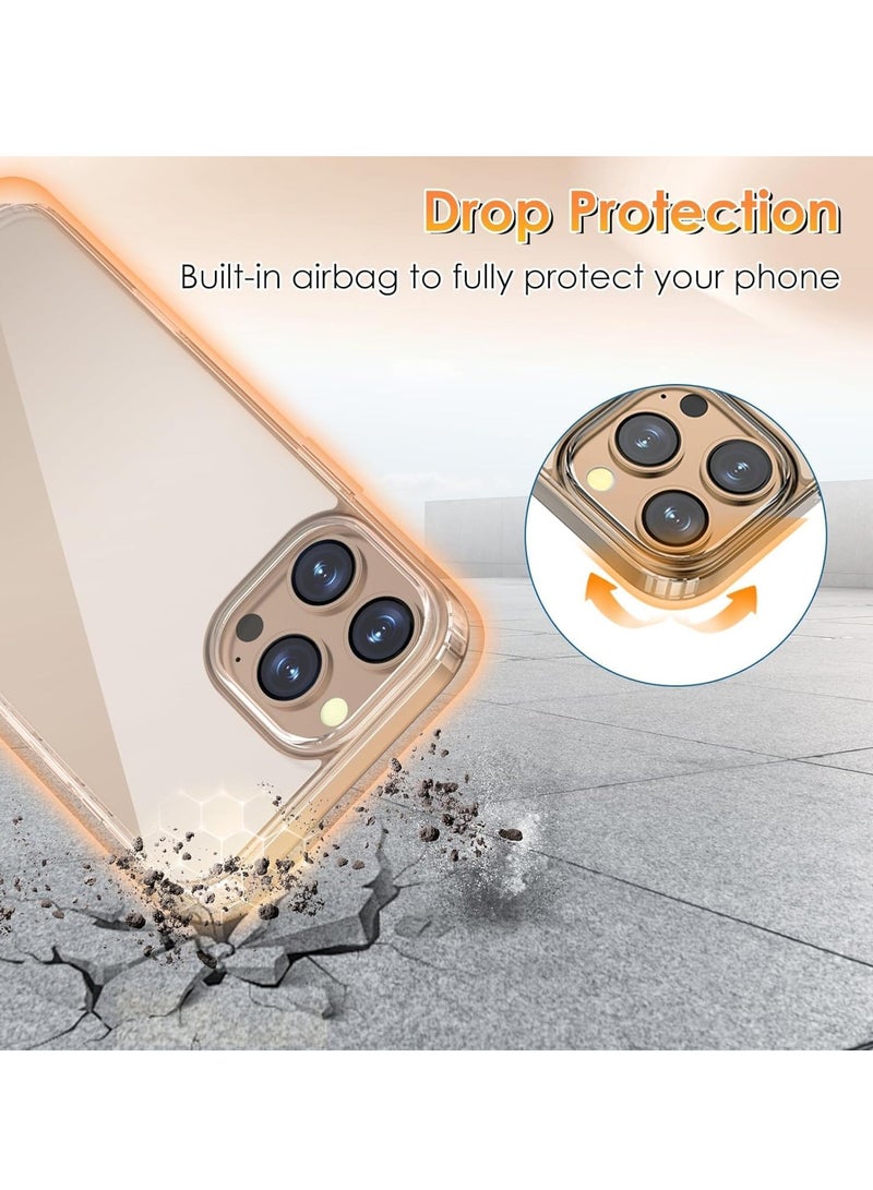 ELTRAZONE iPhone 16 Pro Case 6.3" – Clear Slim Shockproof Bumper with Anti-Yellowing & Military-Grade Protection - Image 2