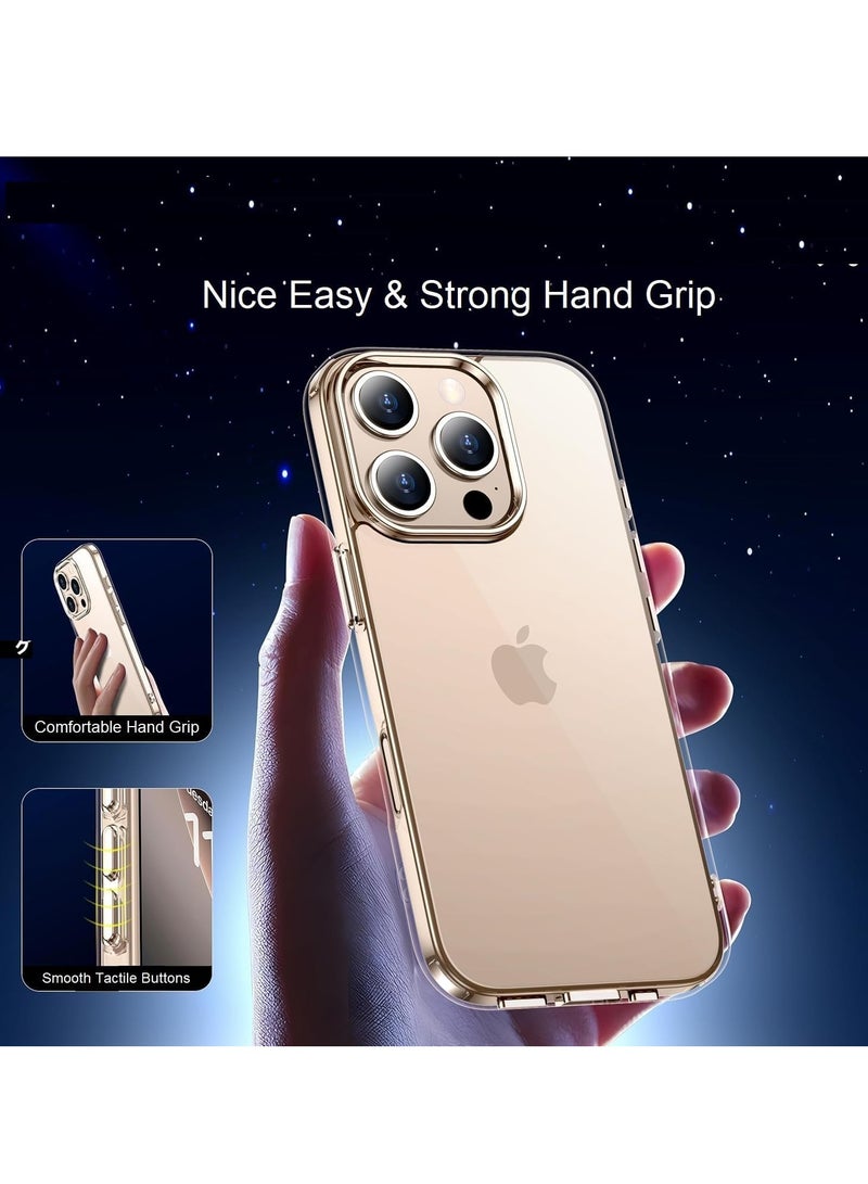 ELTRAZONE iPhone 16 Pro Case 6.3" – Clear Slim Shockproof Bumper with Anti-Yellowing & Military-Grade Protection - Image 3