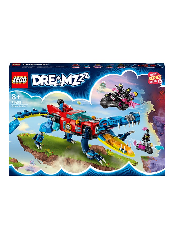 LEGO Dreamzzz Crocodile Car 71458 Building Toy Set; Kids With Big Imaginations Create A Fantasy Toy In 2 Ways And Enjoy Detailed Minifigures Of Characters From The Tv Show; Truck Gift For Aged 8+ (494 Pieces)  - Image 2