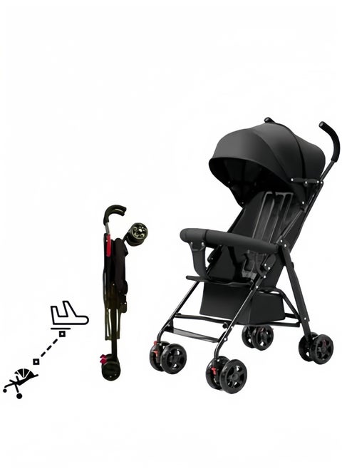 Ultra Lightweight Travel Stroller Foldable Pram Infant Stroller 3.6kg Cabin Pram Umbrella Stroller