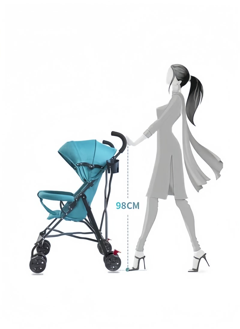 Ultra Lightweight Travel Stroller Foldable Pram Infant Stroller 3.6kg Cabin Pram Umbrella Stroller