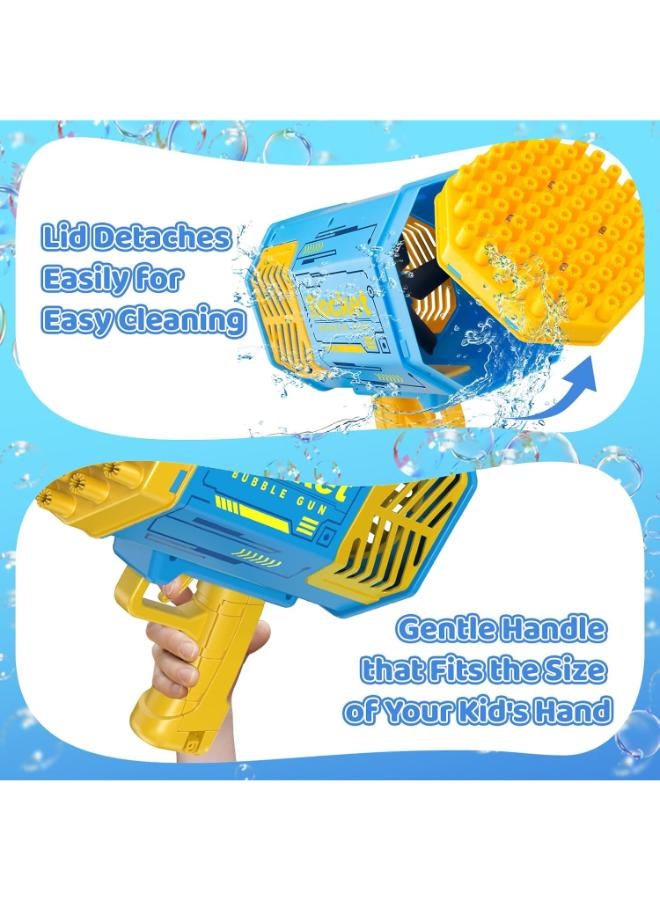 69-Hole Bubble Machine Gun with Lights for Kids & Adults - Image 2