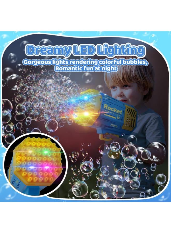 69-Hole Bubble Machine Gun with Lights for Kids & Adults - Image 5