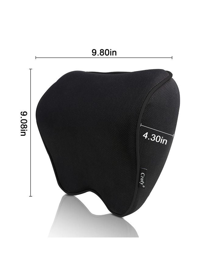 HOMESTAR Car Seat Neck Pillow, Headrest Cushion Relieve Neck Pain for & Muscle Tension,100% Memory Foam Neck Support Head Pillow for Ergonomic Design - Image 2