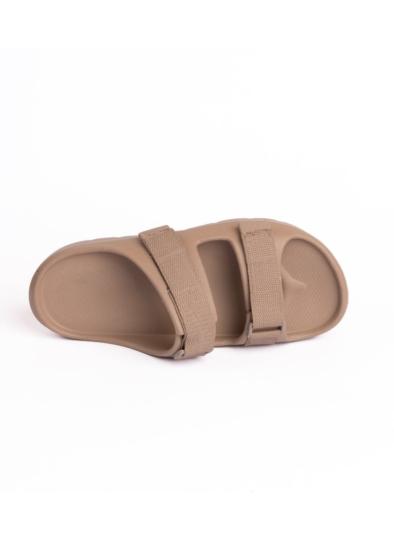 Onda - Scootch Double buckle slipper for Women - Beige - Image 1