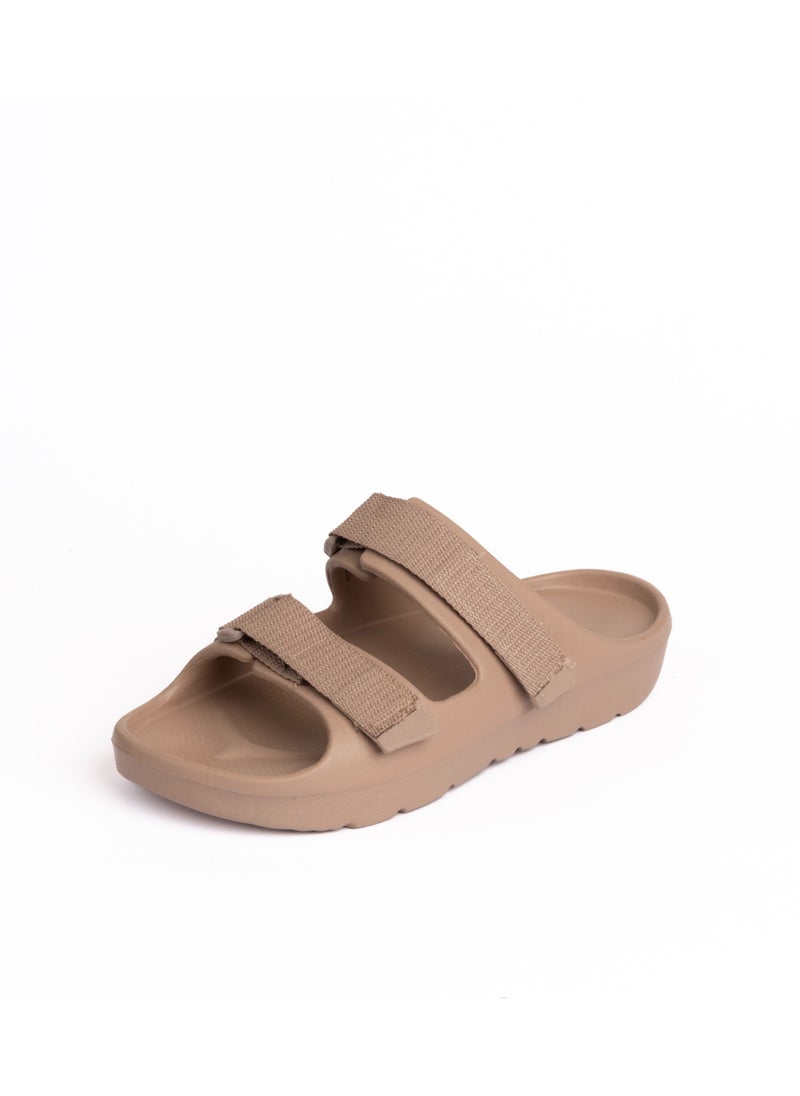Onda - Scootch Double buckle slipper for Women - Beige - Image 1