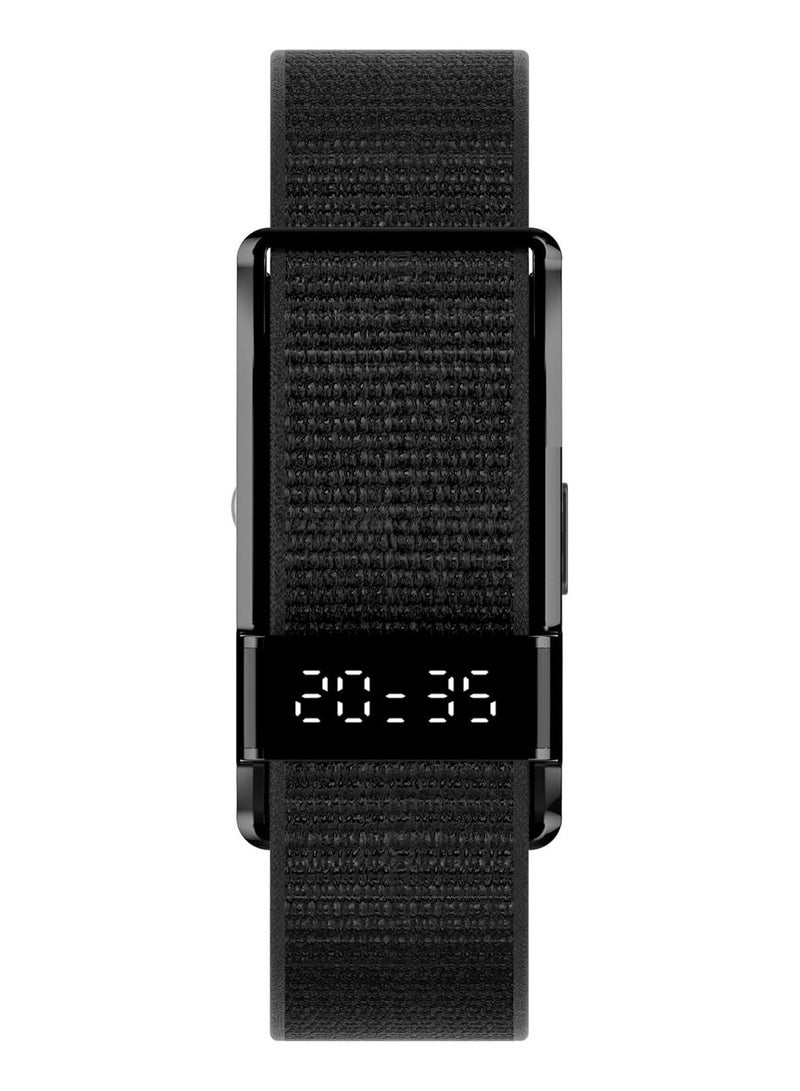 porodo Smart Bracelet Fitness Tracker with Display APP, Water Resistant, Activity Tracker, Up to 10 Days Working Time, Multiple Exercise Tracking Modes - Black - Image 4