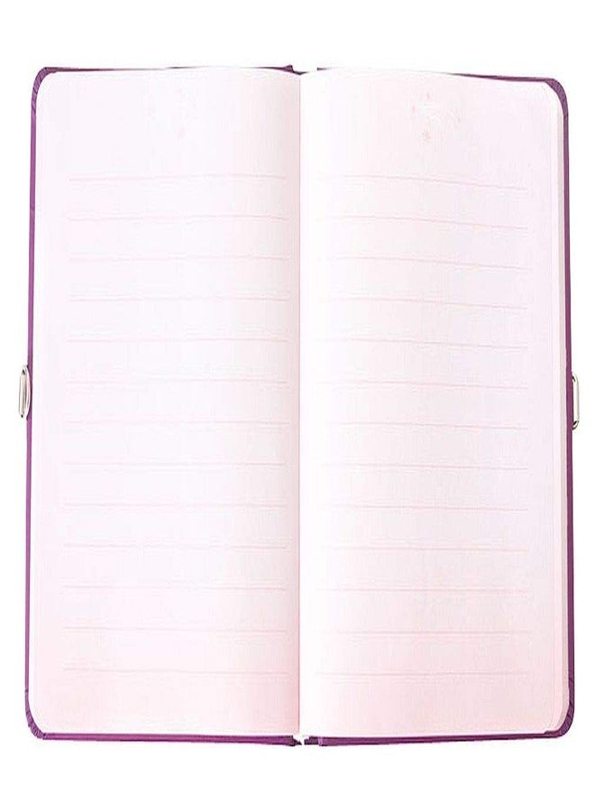 Playhouse Believe in Magic Unicorn Shiny Foil Cover Lock & Key Lined Page Diary for Girls - Image 2