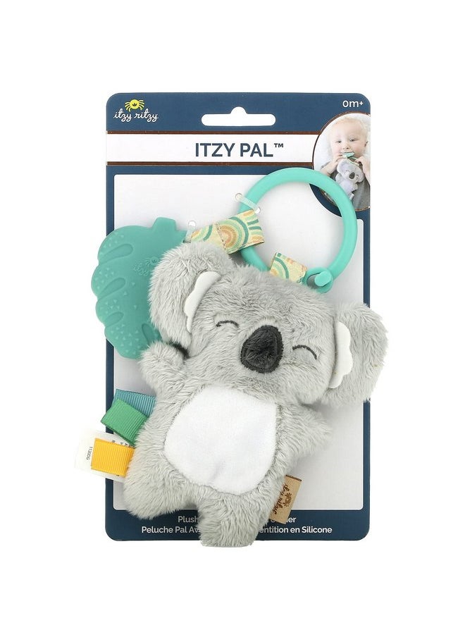 Itzy Ritzy - Itzy Ritzy Infant Toy & Teether - Itzy Pal Baby Teething Toy Includes Lovey, Crinkle Sound, Textured Ribbons & Silicone Teether Toy for Newborn (Koala) - Image 1
